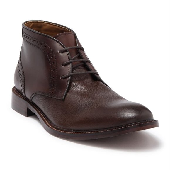 Winthrop Leather Brogue Chukka - Picture 3 of 7